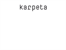 Tablet Screenshot of karpeta.it